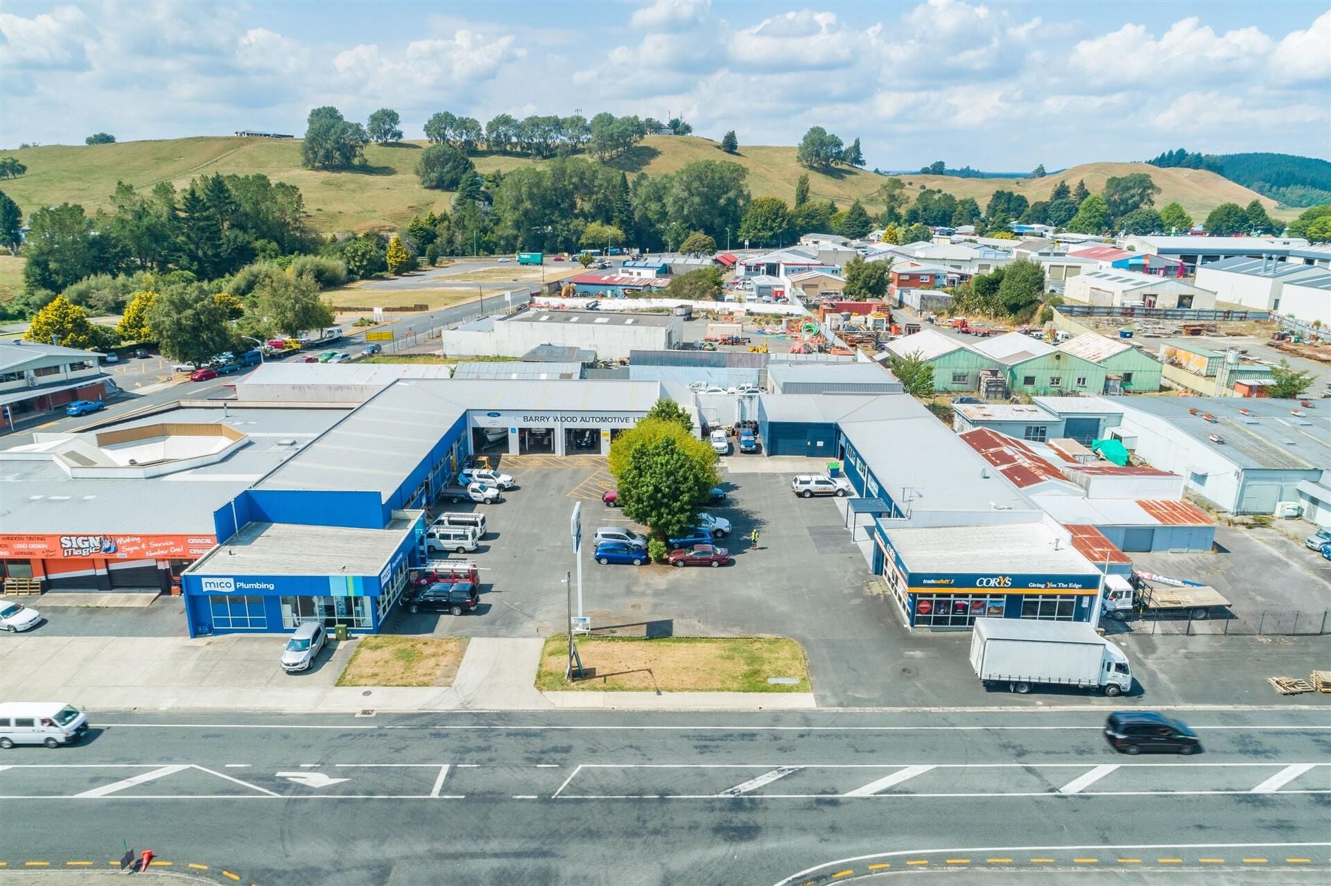 Fullytenanted tradies industrial hub placed on the market for sale